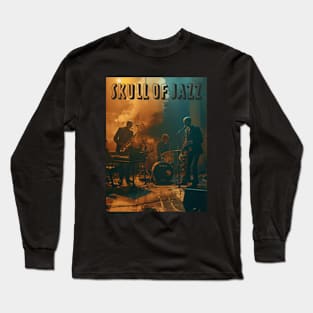 Skull of Jazz Long Sleeve T-Shirt